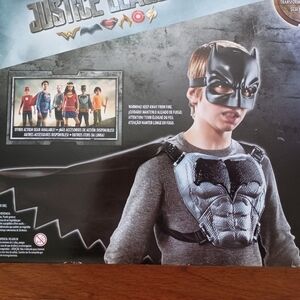 DC Justice League Batman Hero-Ready Set Toy Halloween Play Kids Costume